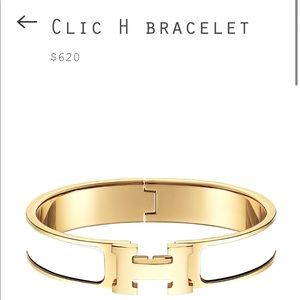 Hermès Clic H Bracelet